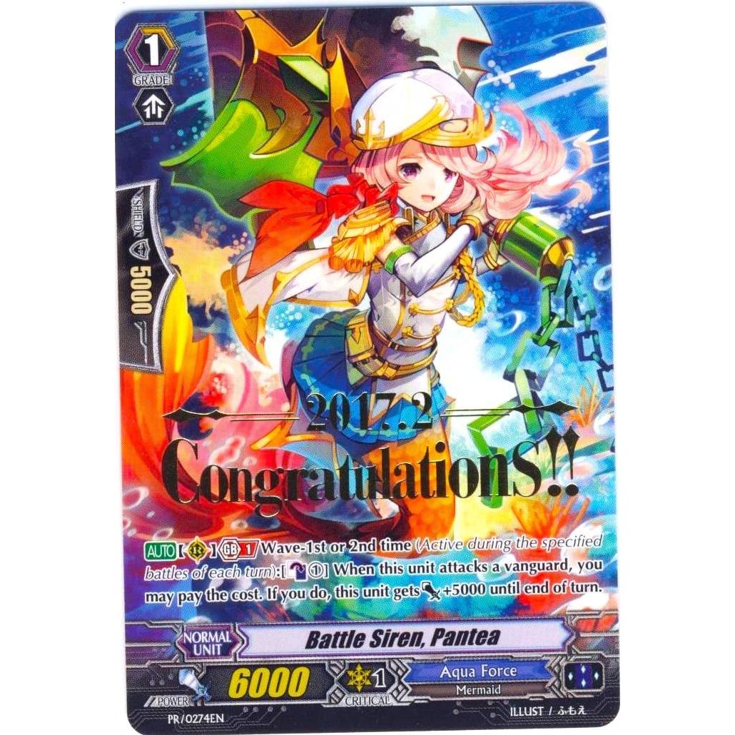 Image for Battle Siren, Pantea (Hot Stamped) (PR/0274EN) (PR) - Cardfight Vanguard