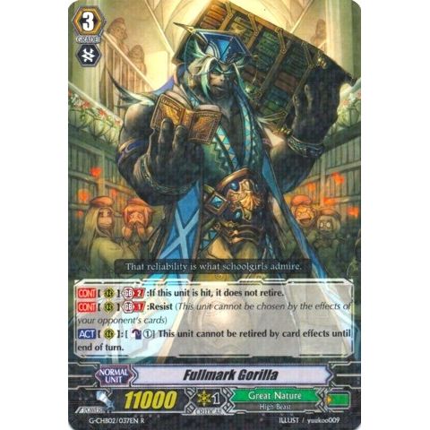Image for Fullmark Gorilla (G-CHB02/037EN) (G-CHB02) - Cardfight Vanguard