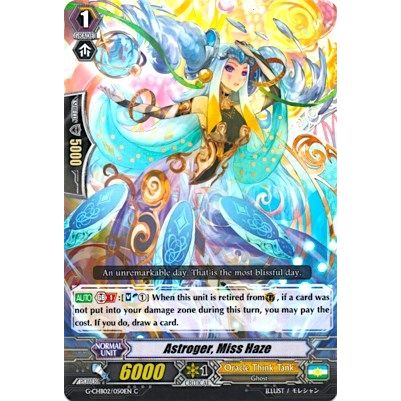 Image for Astroger, Miss Haze (G-CHB02/050EN) (G-CHB02) - Cardfight Vanguard