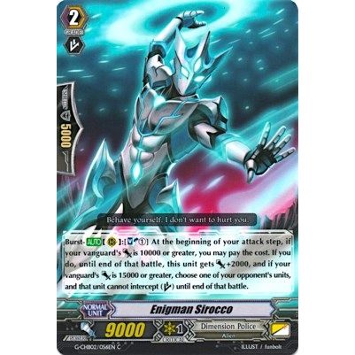 Image for Enigman Sirocco (G-CHB02/056EN) (G-CHB02) - Cardfight Vanguard