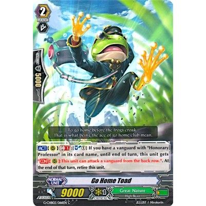 Image for Go Home Toad (G-CHB02/066EN) (G-CHB02) - Cardfight Vanguard