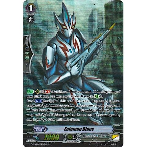 Image for Enigman Blanc (SP) (G-CHB02/S21EN) (G-CHB02) - Cardfight Vanguard