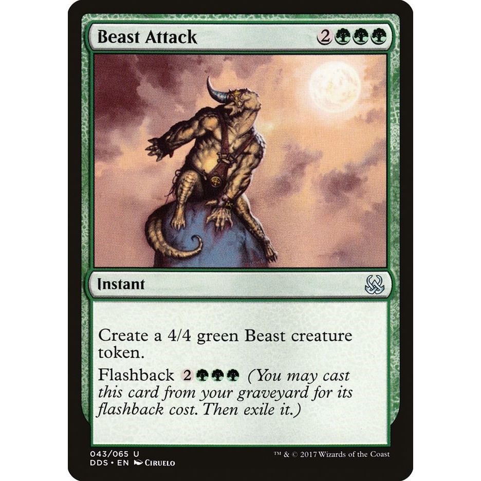 Image for Beast Attack (43) (DDS) - Magic: The Gathering