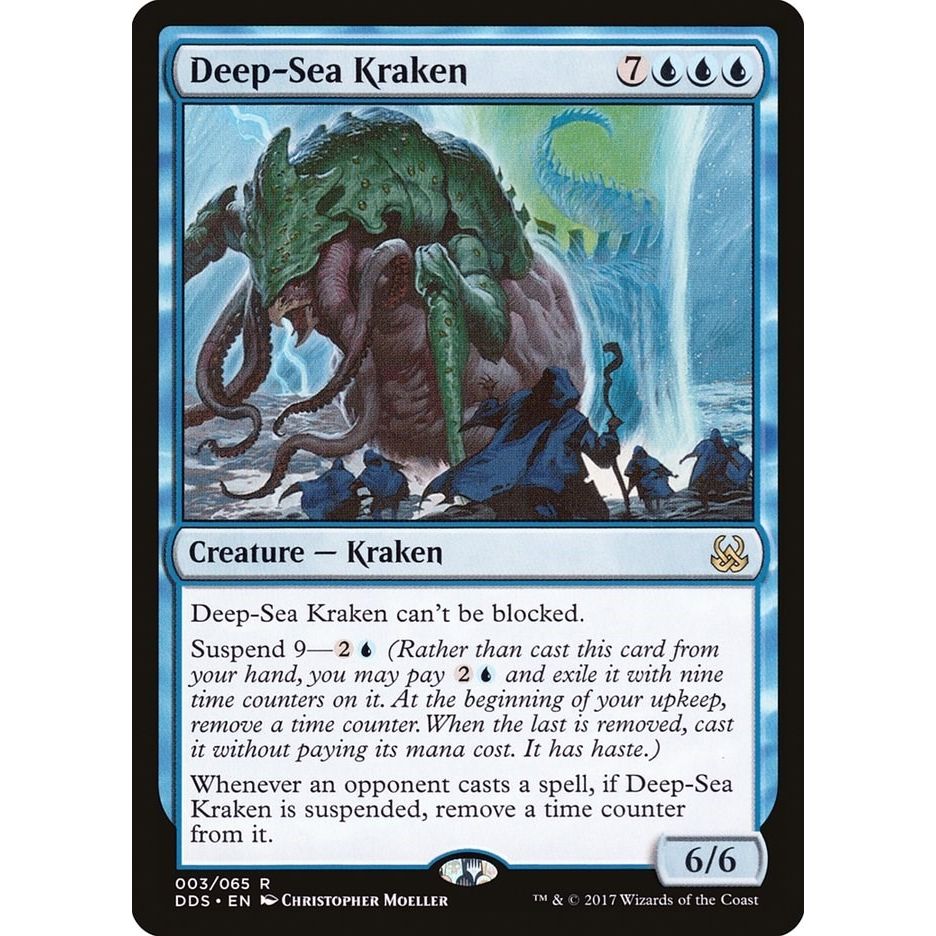 Image for Deep-Sea Kraken (3) (DDS) - Magic: The Gathering