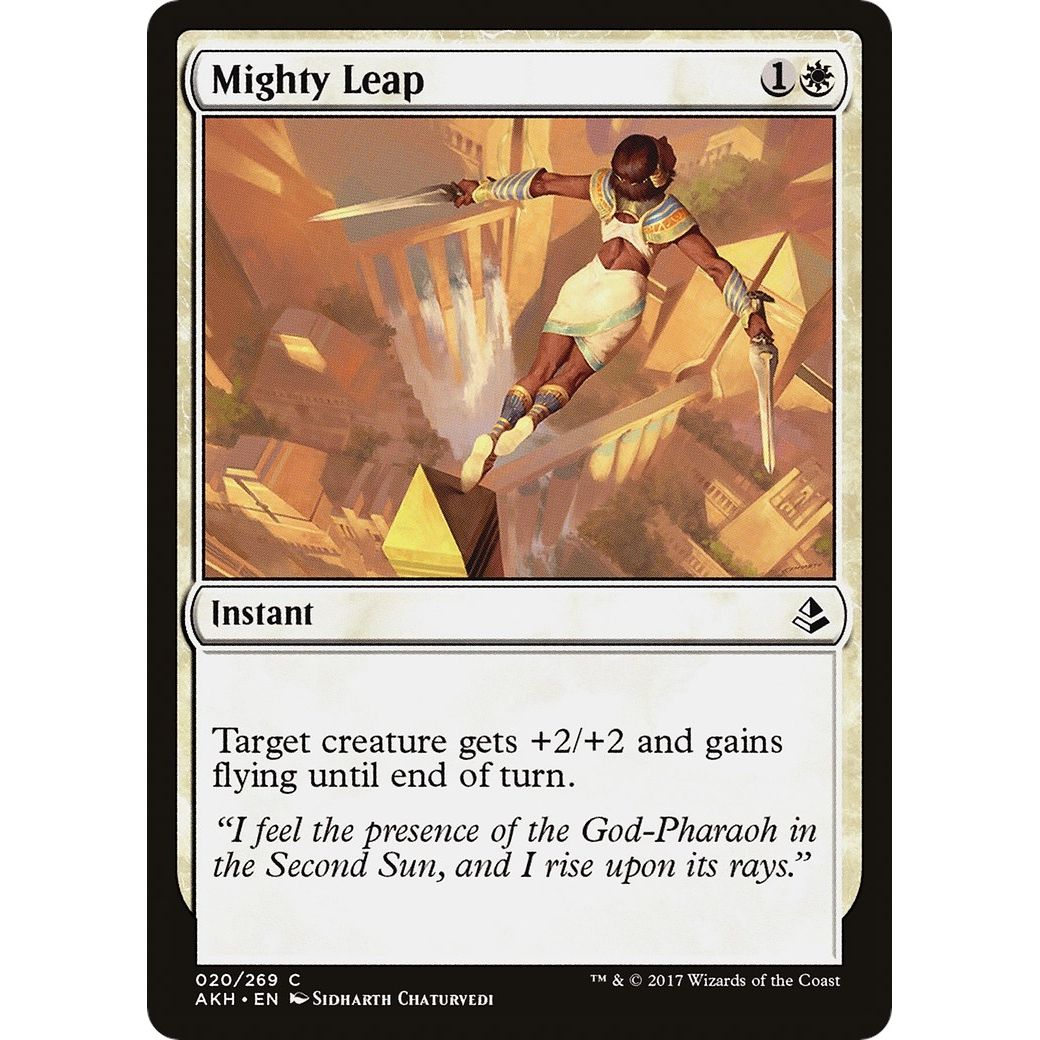 Image for Mighty Leap (20) (AKH) - Magic: The Gathering