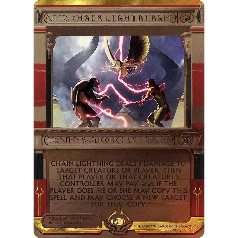 Image for Chain Lightning (26) (MPS2) - Magic: The Gathering