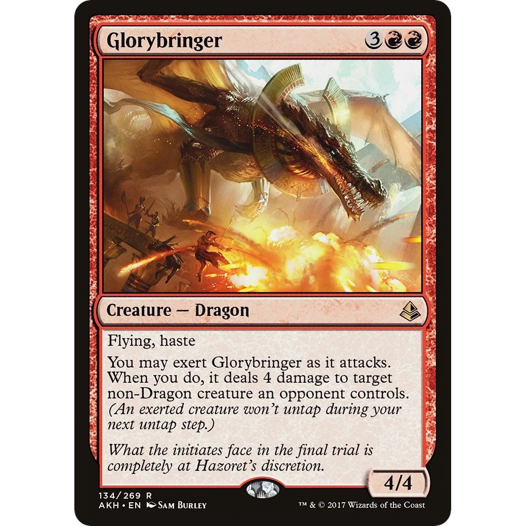 Image for Glorybringer (134) (AKH) - Magic: The Gathering