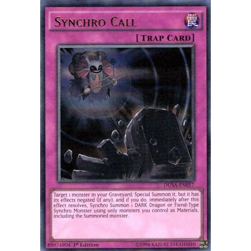 Image for Synchro Call (DUSA-EN017) (DUSA) - YuGiOh
