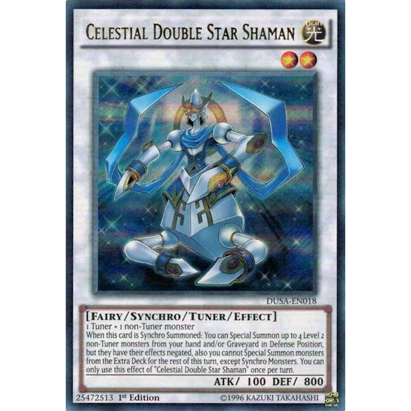 Image for Celestial Double Star Shaman (DUSA-EN018) (DUSA) - YuGiOh