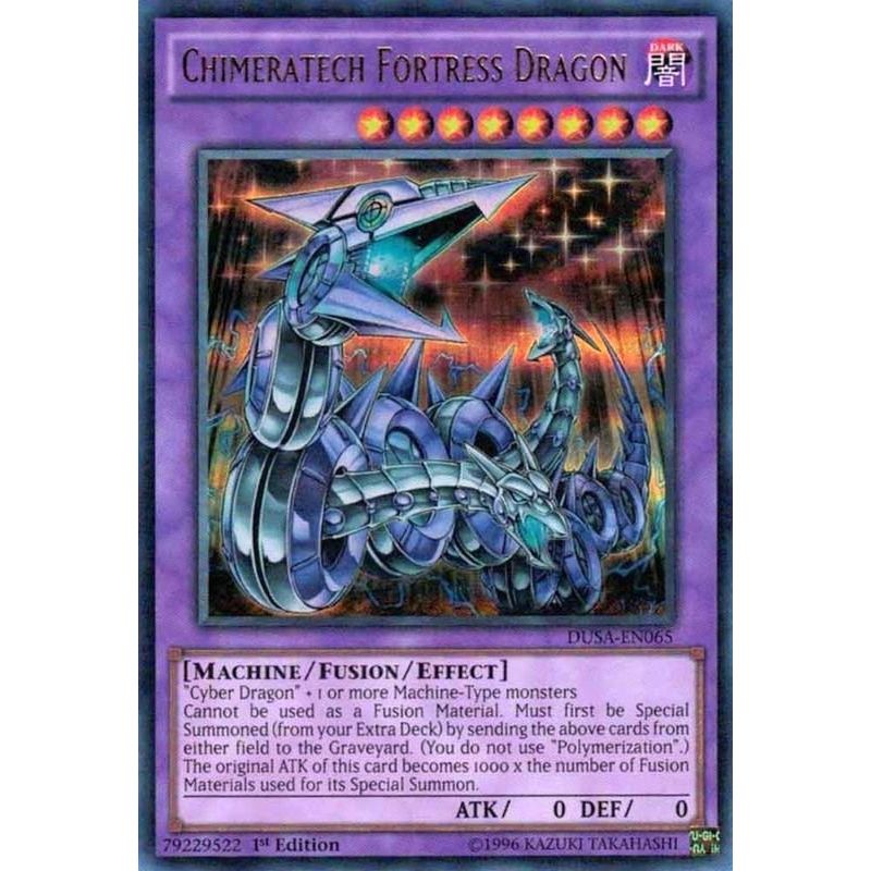 Image for Chimeratech Fortress Dragon (DUSA-EN065) (DUSA) - YuGiOh