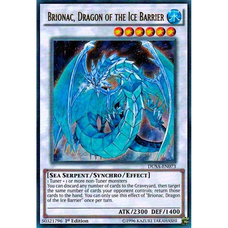 Image for Brionac, Dragon of the Ice Barrier (DUSA-EN073) (DUSA) - YuGiOh
