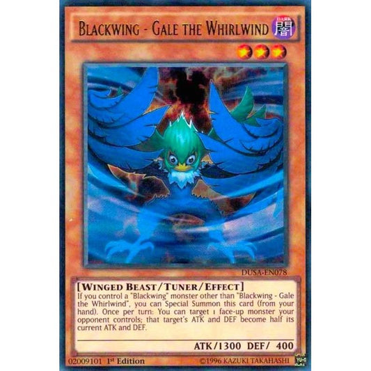 Image for Blackwing - Gale the Whirlwind (DUSA-EN078) (DUSA) - YuGiOh