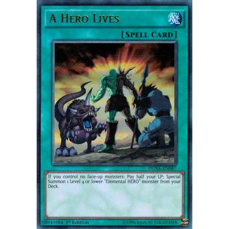 Image for A Hero Lives (DUSA-EN087) (DUSA) - YuGiOh