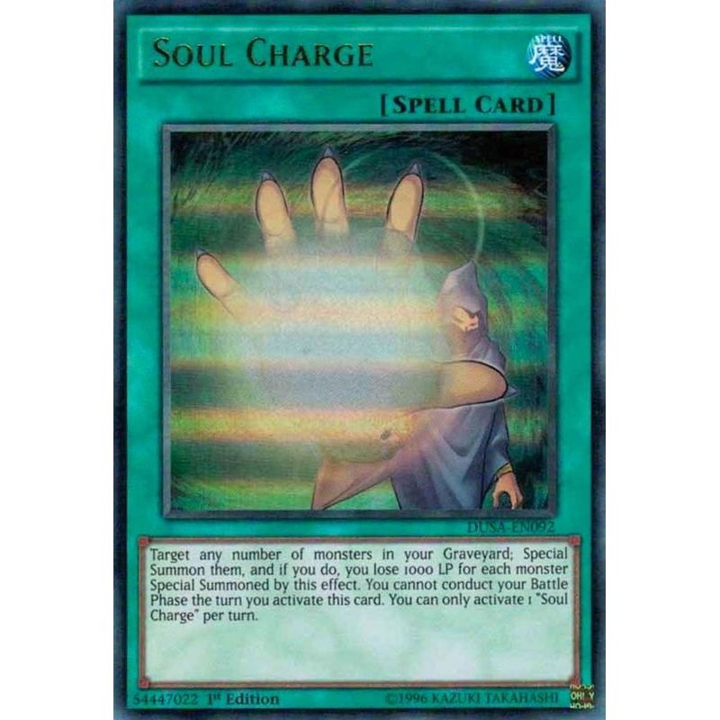 Image for Soul Charge (DUSA-EN092) (DUSA) - YuGiOh