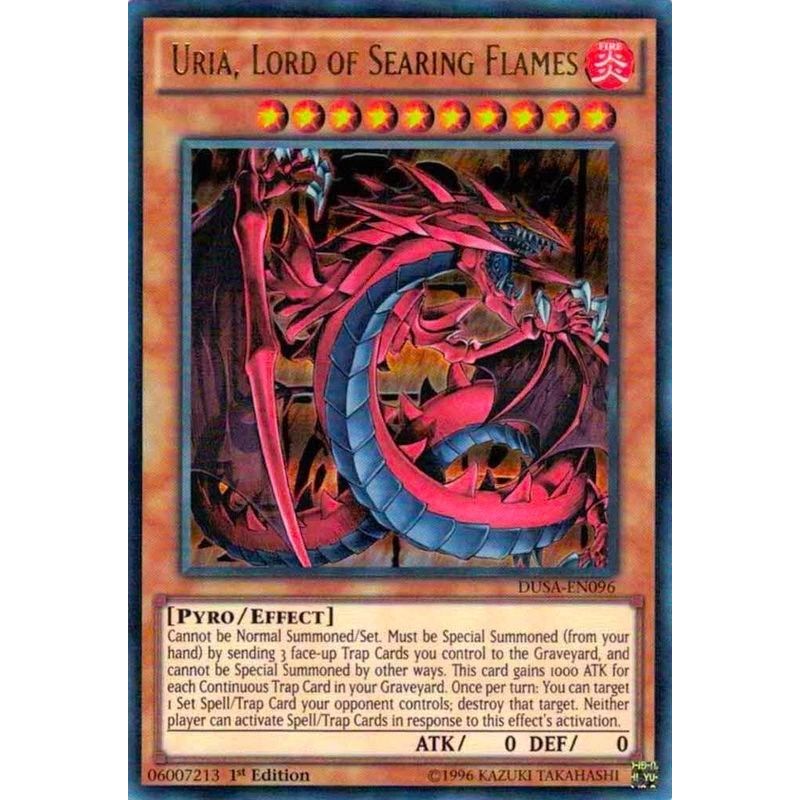 Image for Uria, Lord of Searing Flames (DUSA-EN096) (DUSA) - YuGiOh