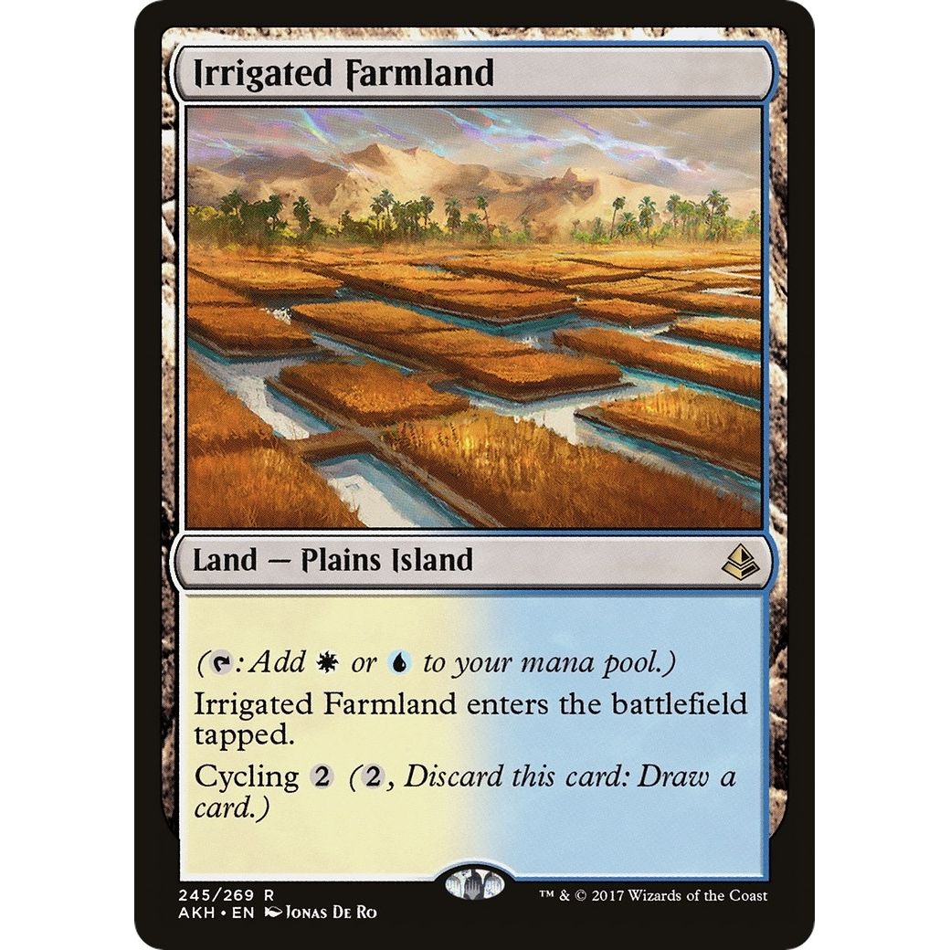 Image for Irrigated Farmland (245) (AKH) - Magic: The Gathering
