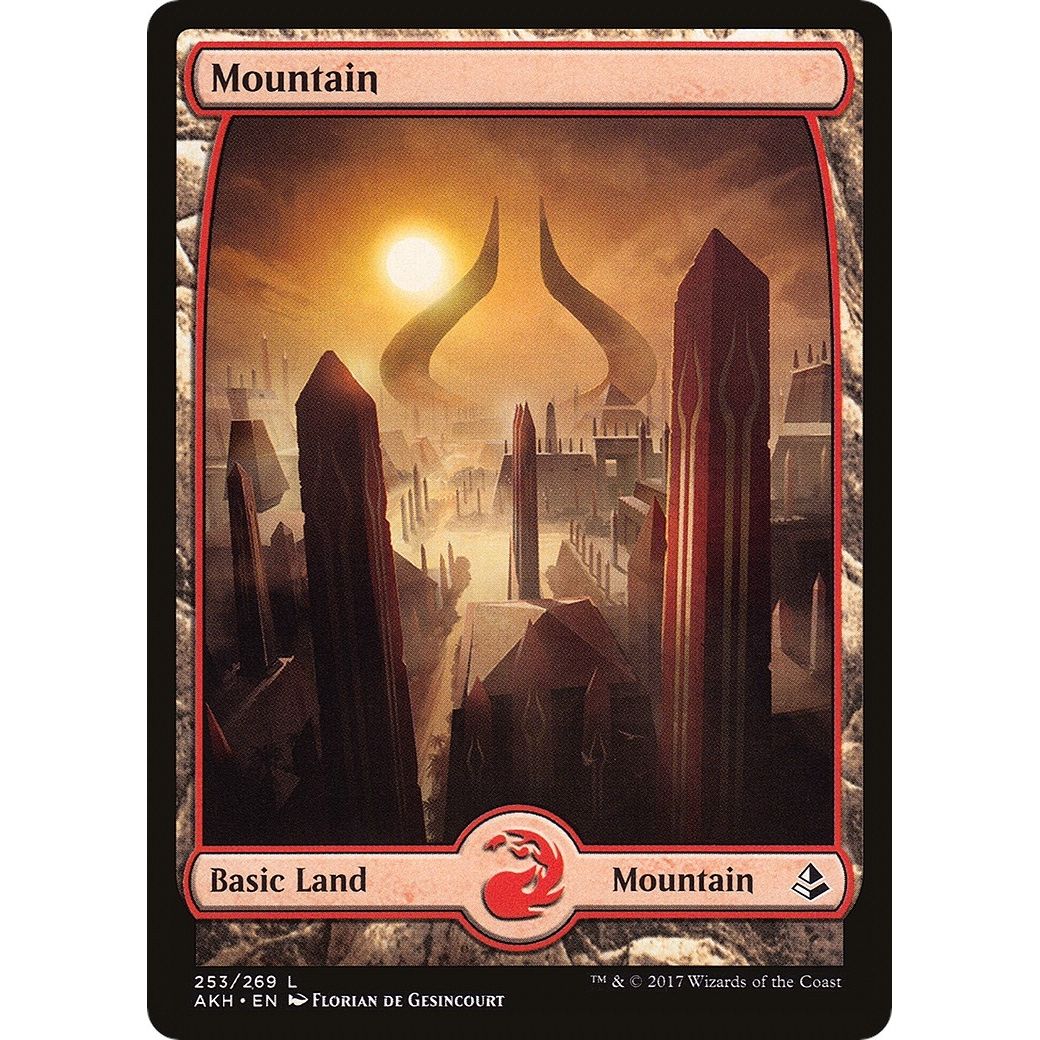 Image for Mountain (253) - Full Art (253) (AKH) - Magic: The Gathering