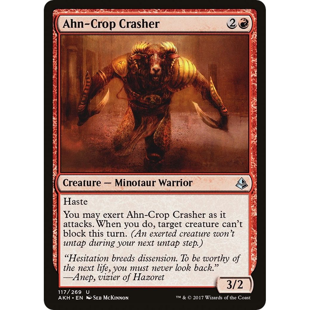 Image for Ahn-Crop Crasher (117) (AKH) - Magic: The Gathering