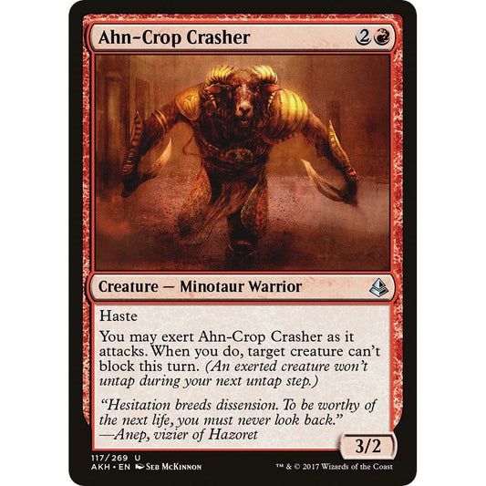 Image for Ahn-Crop Crasher (117) (AKH) - Magic: The Gathering