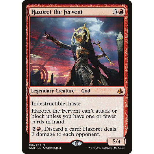 Image for Hazoret the Fervent (136) (AKH) - Magic: The Gathering