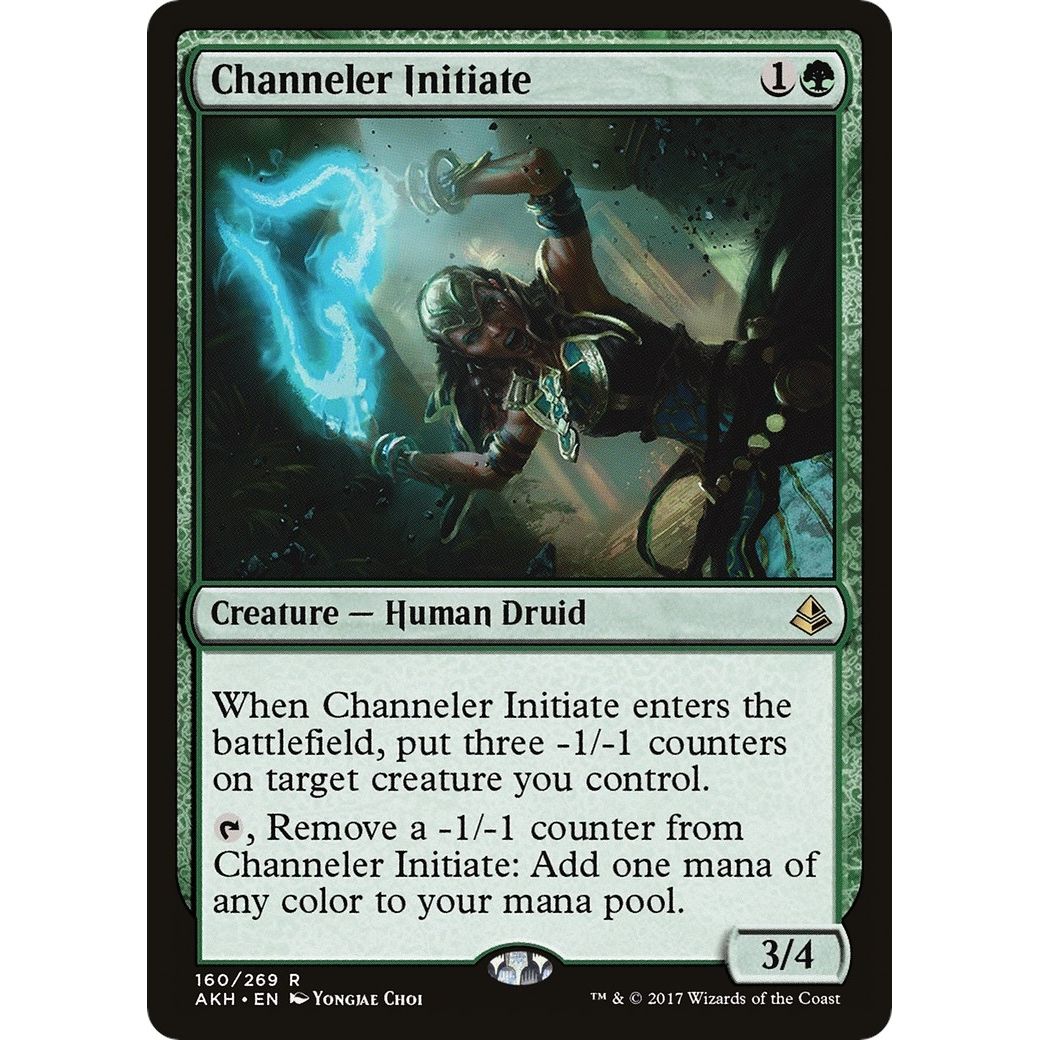 Image for Channeler Initiate (160) (AKH) - Magic: The Gathering
