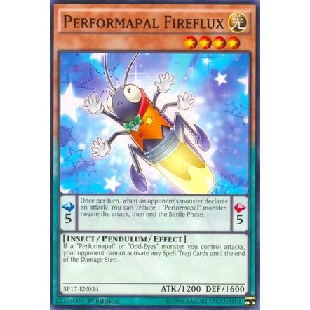 Image for Performapal Fireflux (Starfoil) (SP17-EN034) (SP17) - YuGiOh