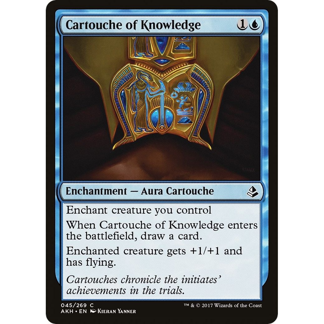 Image for Cartouche of Knowledge (45) (AKH) - Magic: The Gathering