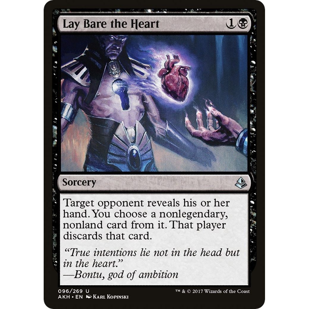 Image for Lay Bare the Heart (96) (AKH) - Magic: The Gathering