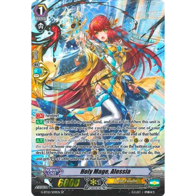Image for Holy Mage, Alessia (SP) (G-BT10/S09EN) (G-BT10) - Cardfight Vanguard