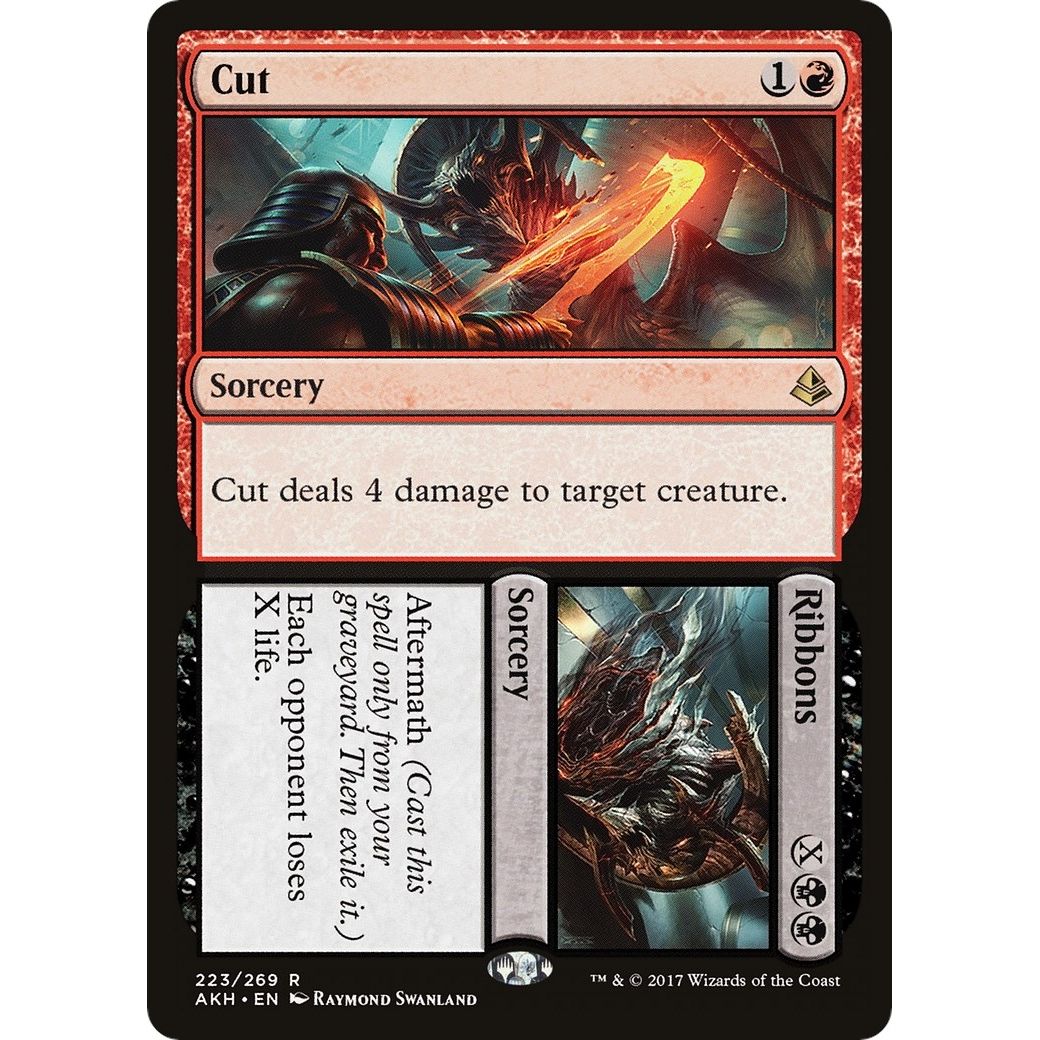 Image for Cut // Ribbons (223) (AKH) - Magic: The Gathering