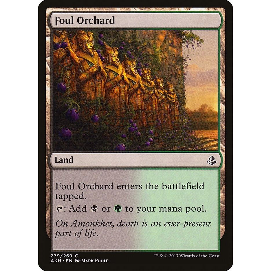 Image for Foul Orchard (279) (AKH) - Magic: The Gathering
