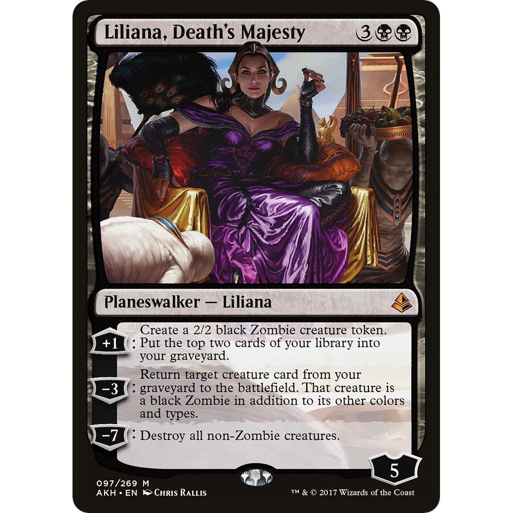 Image for Liliana, Death's Majesty (97) (AKH) - Magic: The Gathering
