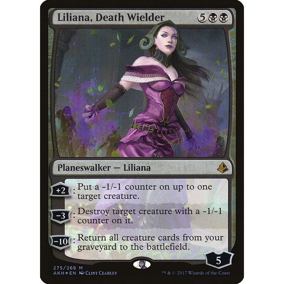 Image for Liliana, Death Wielder (275) (AKH) - Magic: The Gathering