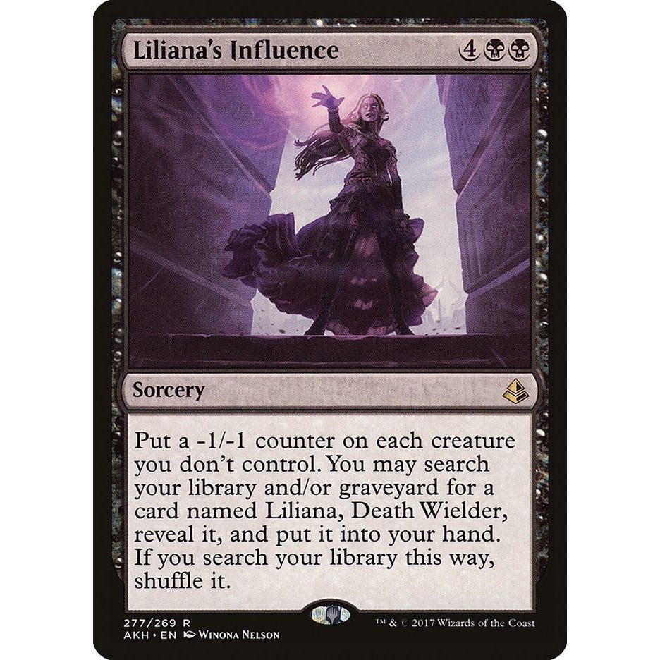 Image for Liliana's Influence (277) (AKH) - Magic: The Gathering