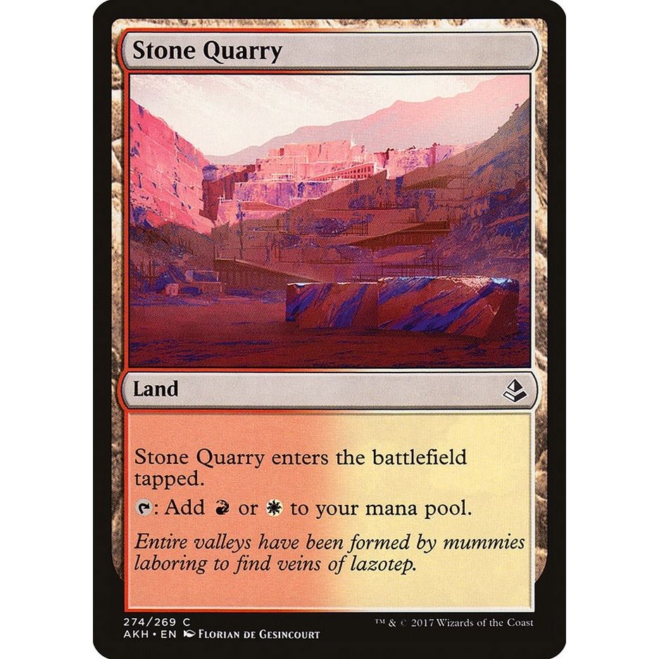 Image for Stone Quarry (274) (AKH) - Magic: The Gathering