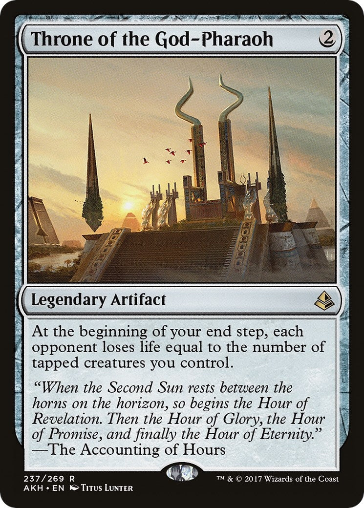 Image for Throne of the God-Pharaoh (237) - Magic: The Gathering