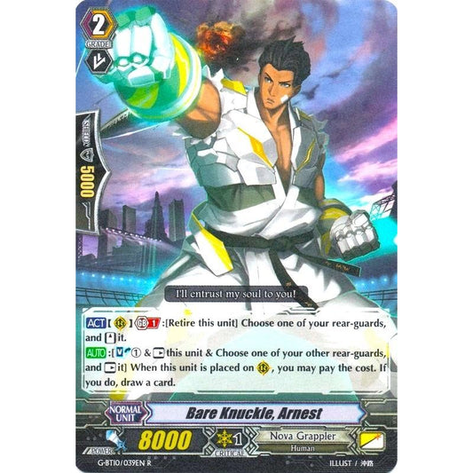Image for Bare Knuckle, Arnest (G-BT10/039EN) (G-BT10) - Cardfight Vanguard