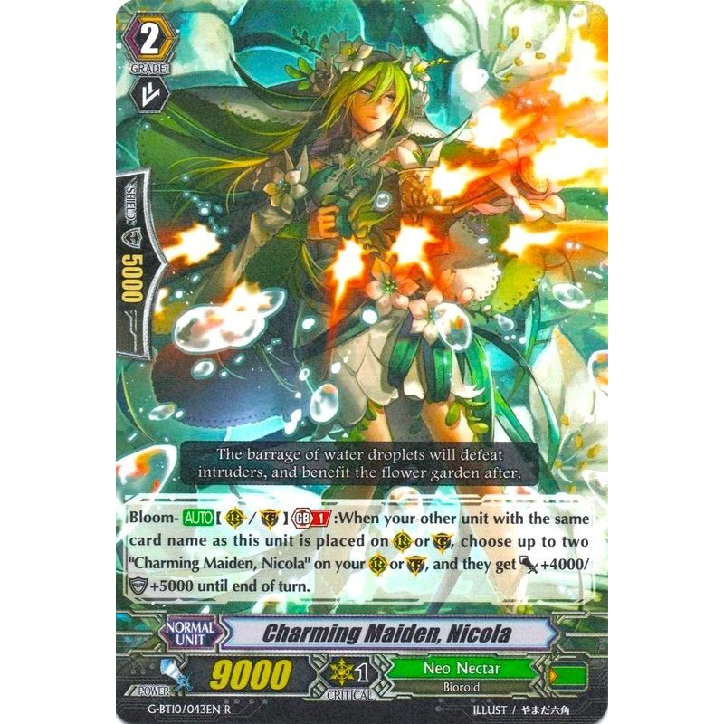 Image for Charming Maiden, Nicola (G-BT10/043EN) (G-BT10) - Cardfight Vanguard