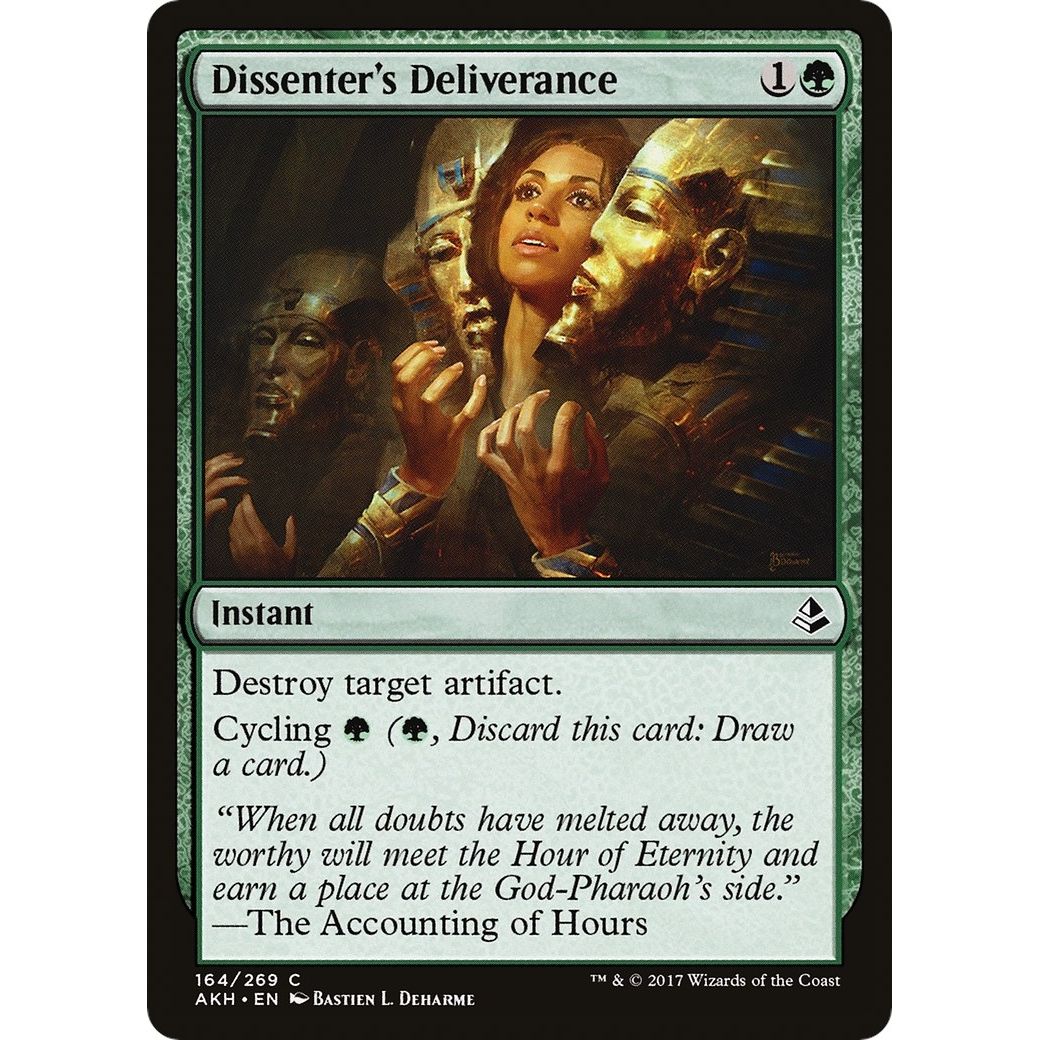 Image for Dissenter's Deliverance (164) (AKH) - Magic: The Gathering