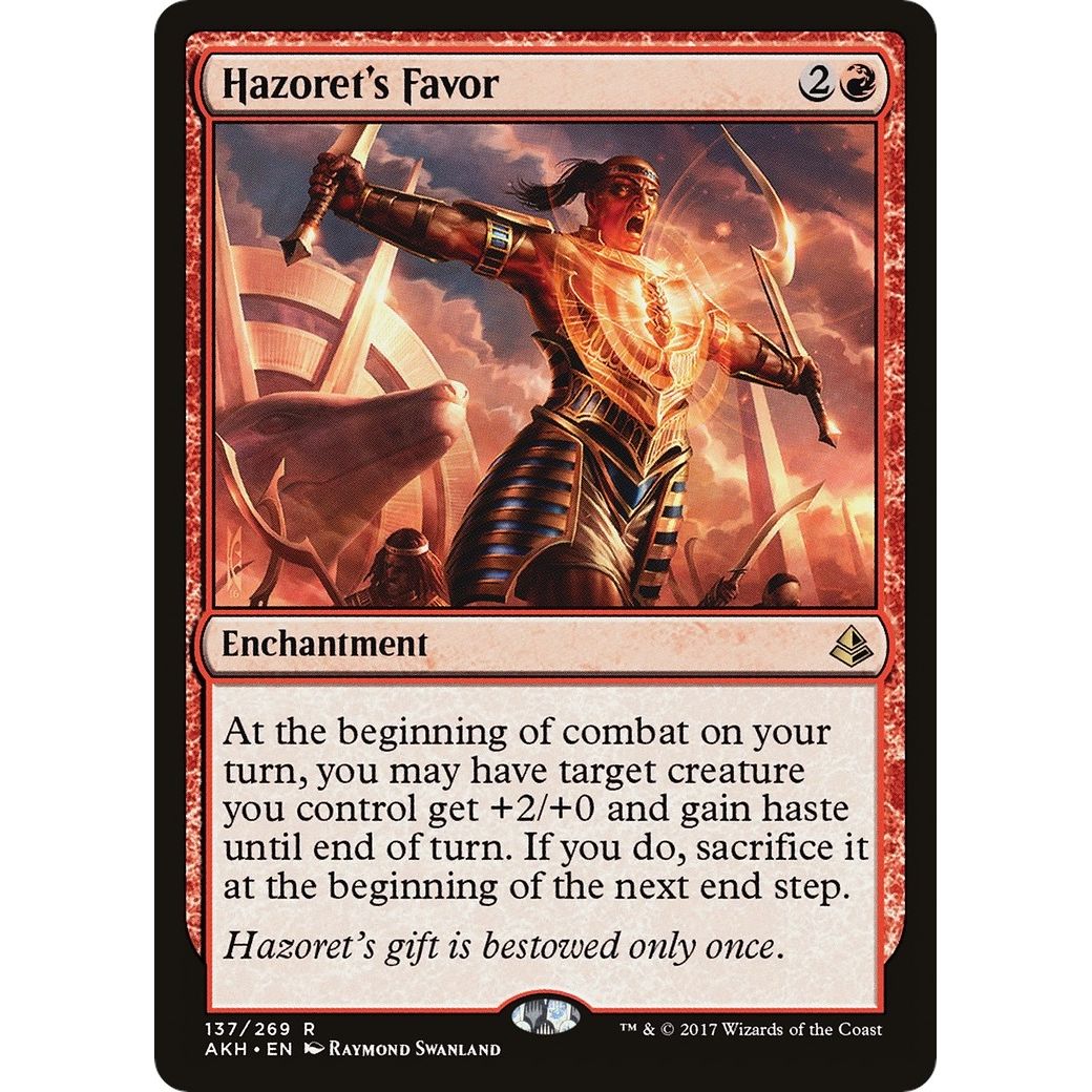Image for Hazoret's Favor (137) (AKH) - Magic: The Gathering