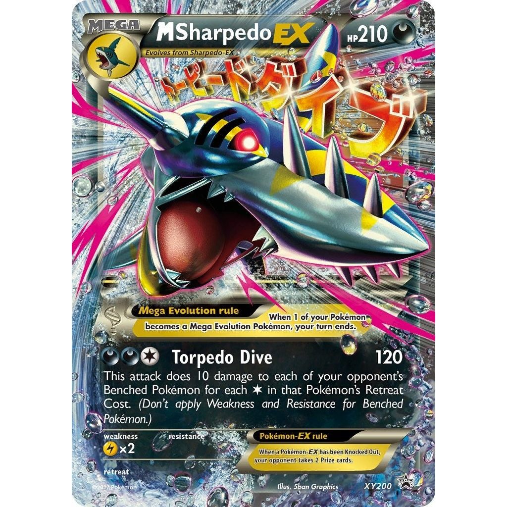 Image for M Sharpedo EX - XY200 (XY200) (PR) - Pokemon