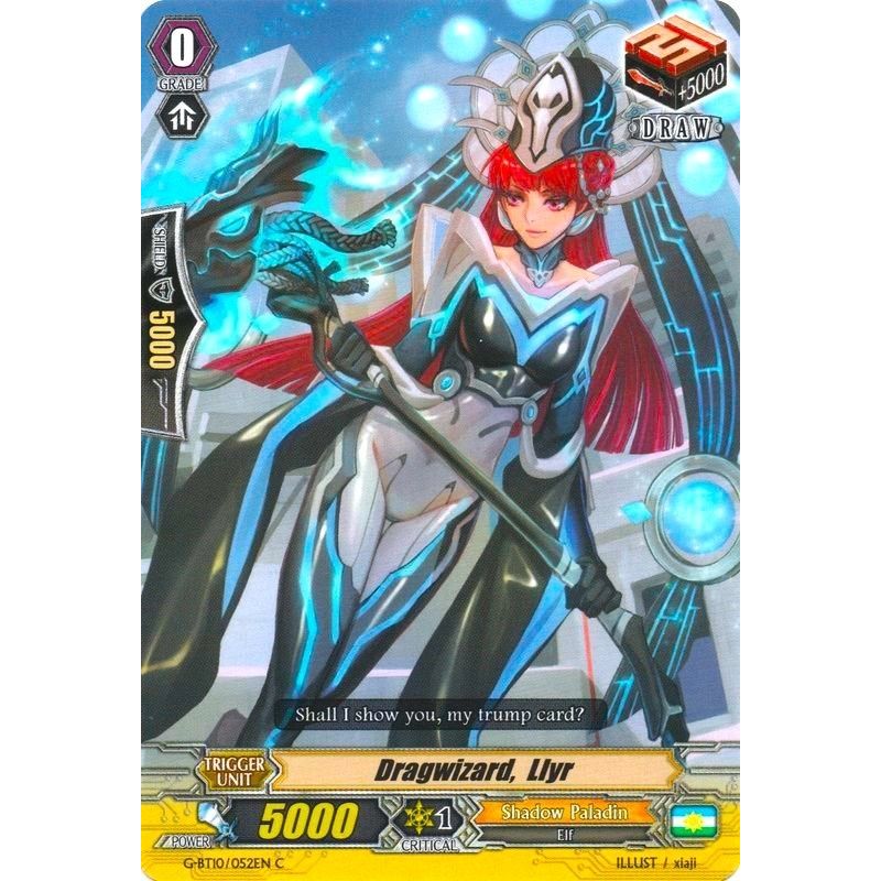 Image for Dragwizard, Llyr (G-BT10/052EN) (G-BT10) - Cardfight Vanguard