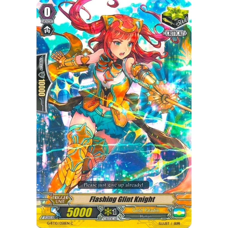 Image for Flashing Glint Knight (G-BT10/058EN) (G-BT10) - Cardfight Vanguard