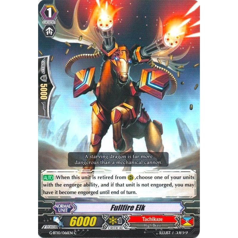 Image for Fullfire Elk (G-BT10/066EN) (G-BT10) - Cardfight Vanguard