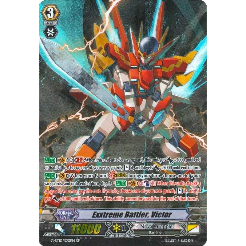 Image for Exxtreme Battler, Victor (SP) (G-BT10/S20EN) (G-BT10) - Cardfight Vanguard