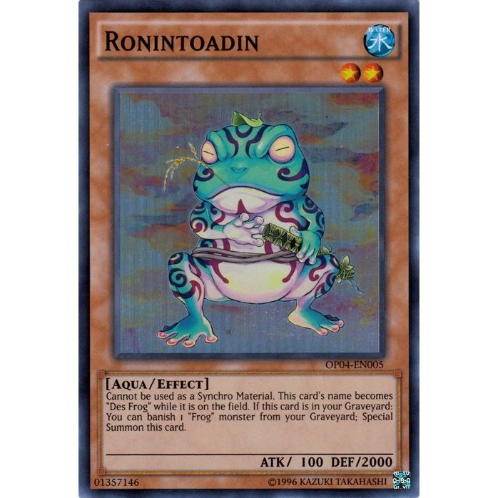 Image for Ronintoadin (OP04-EN005) (OP04) - YuGiOh