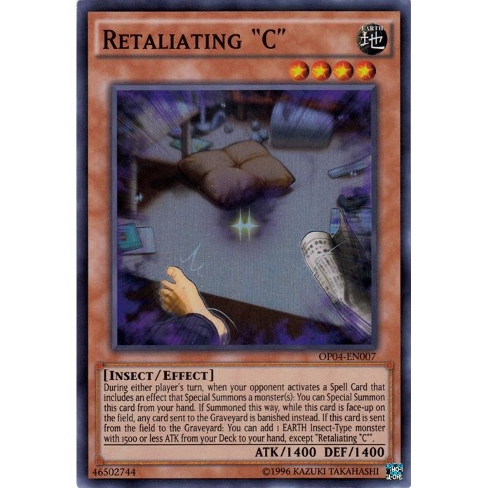Image for Retaliating "C" (OP04-EN007) (OP04) - YuGiOh