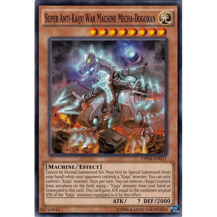 Image for Super Anti-Kaiju War Machine Mecha-Dogoran (OP04-EN021) (OP04) - YuGiOh
