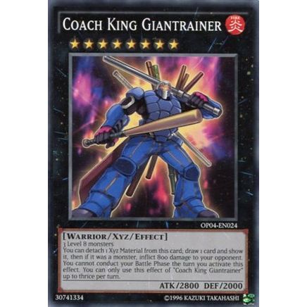 Image for Coach King Giantrainer (OP04-EN024) (OP04) - YuGiOh