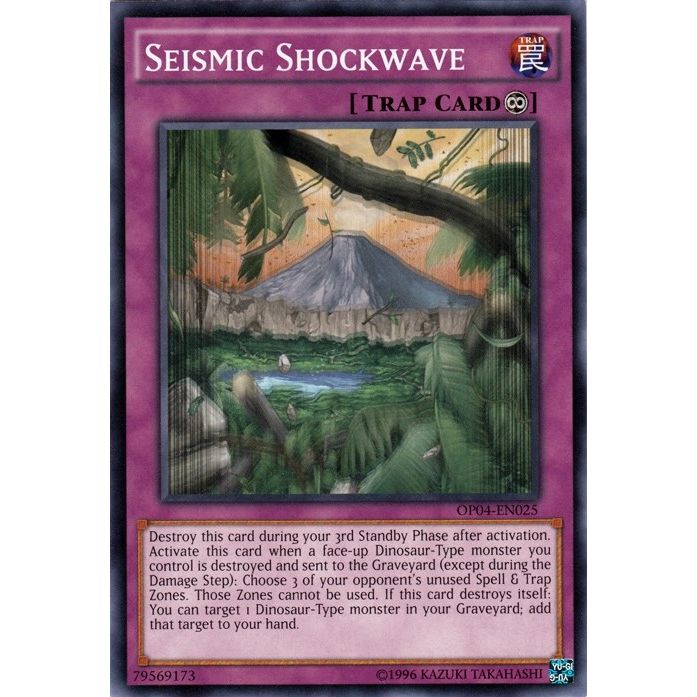Image for Seismic Shockwave (OP04-EN025) (OP04) - YuGiOh